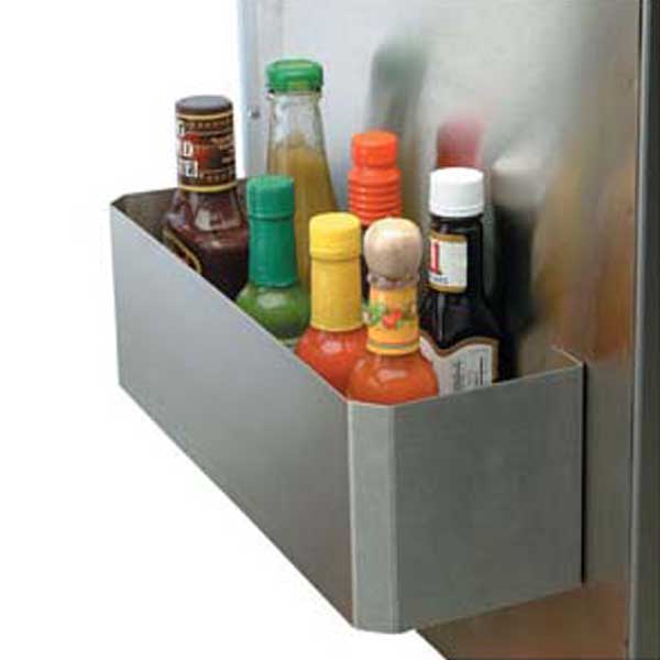 Cal Flame 15-Inch Juice or Spice Rack - BBQ07846P-30 - In-use
