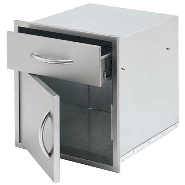 Cal Flame 18" Door & Drawer Combo - BBQ11840P-18 - BackyardPatioOasis