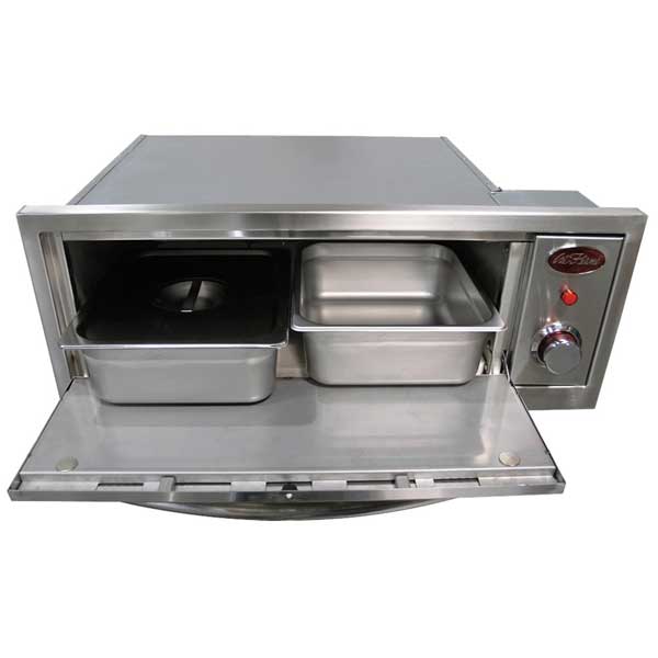 Cal Flame 2-in-1 Pizza Oven/Warmer (110-V) - BBQ14967E - BackyardPatioOasis