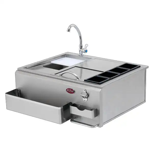 Cal Flame 30" Drop-in Bar Center - BBQ07902 - BackyardPatioOasis