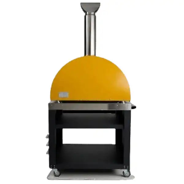 Coyote Wood Fired Pizza Oven Cart - Back View