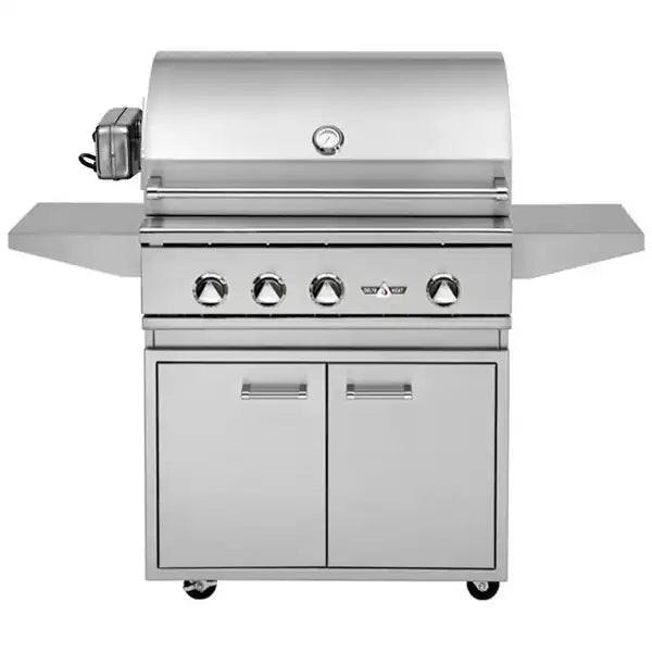 Delta Heat 32-Inch Gas Grill Cart Rotisserie Cart
