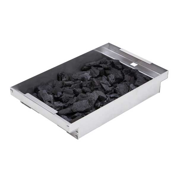 Delta Heat Charcoal Tray In use