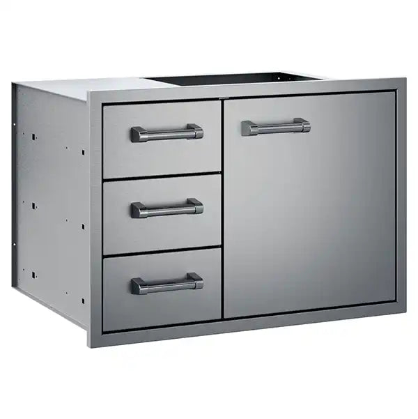 Delta Heat 30" Door/Three Drawer Combo Angle View