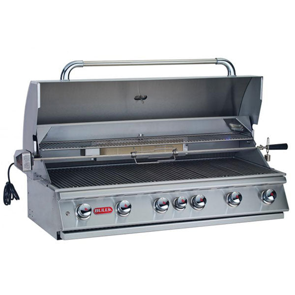 Bull Diablo 6-Burner 46-Inch Gas Grill - Open View