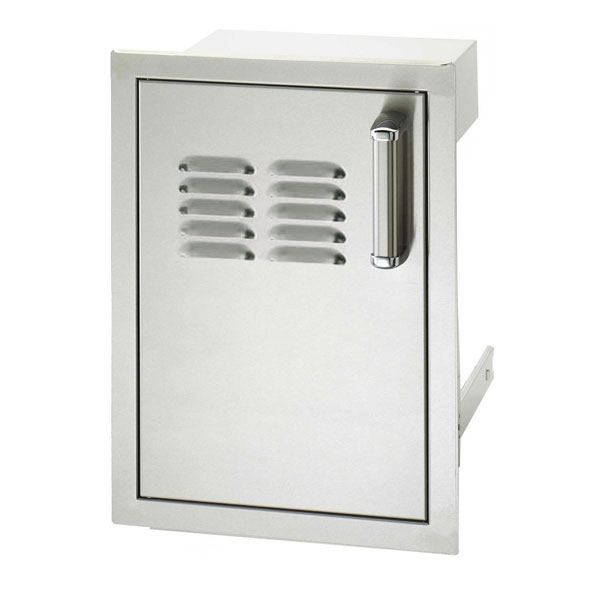 Fire Magic Premium Flush Mount Single Access Door W/Tank Tray & Louvers - BackyardPatioOasis