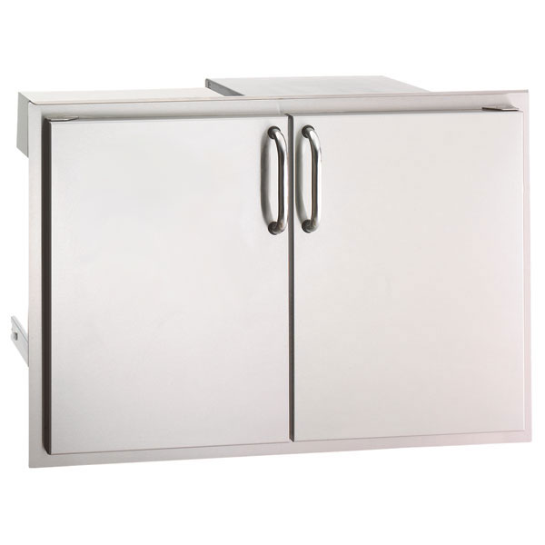 Fire Magic Select 30" Double Doors w/Trash Bin & Dual Drawers