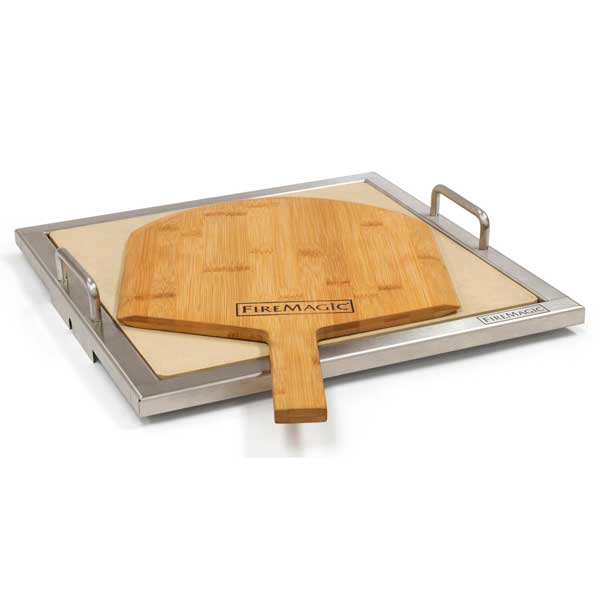 Fire Magic Pizza Stone Kit - 3514 - BackyardPatioOasis