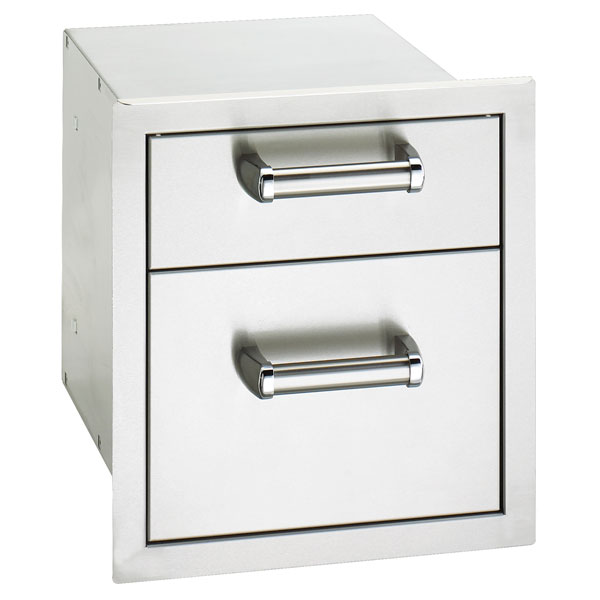 Fire Magic 14" Double Premium Flush Mount Drawer