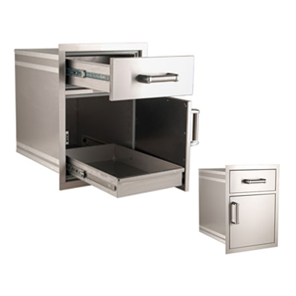 Fire Magic 17" Premium Pantry Door/Drawer Combo