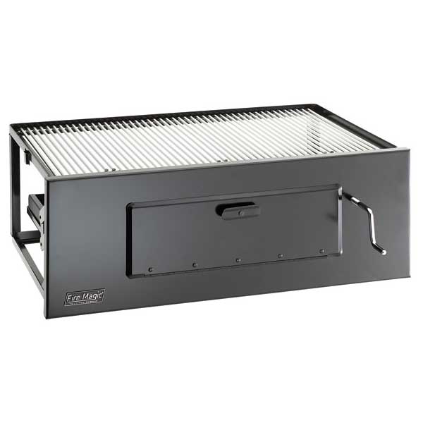 Fire Magic 30-Inch Charcoal Lift-A-Fire Built-In Grill