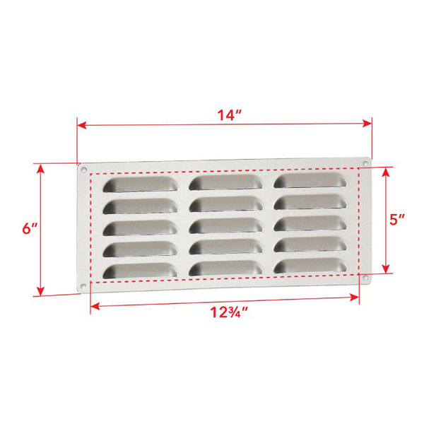 Fire Magic Louvered Vent Panel
