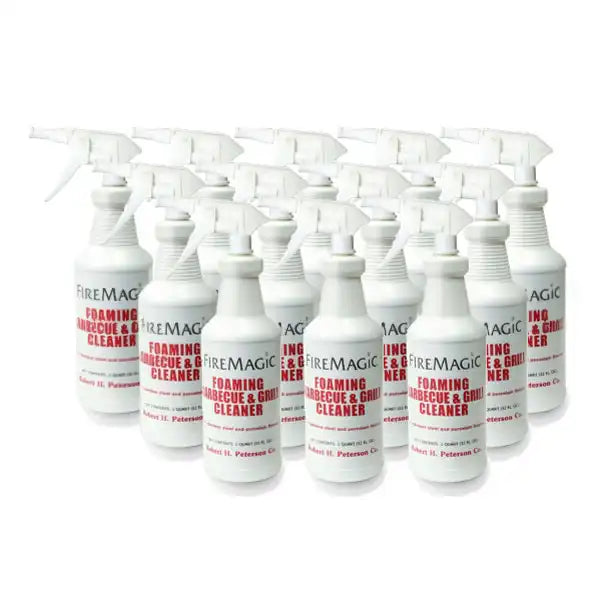 Fire Magic Foaming BBQ Grill Cleaner - 12 Pack Trigger Bottles - 3585-12