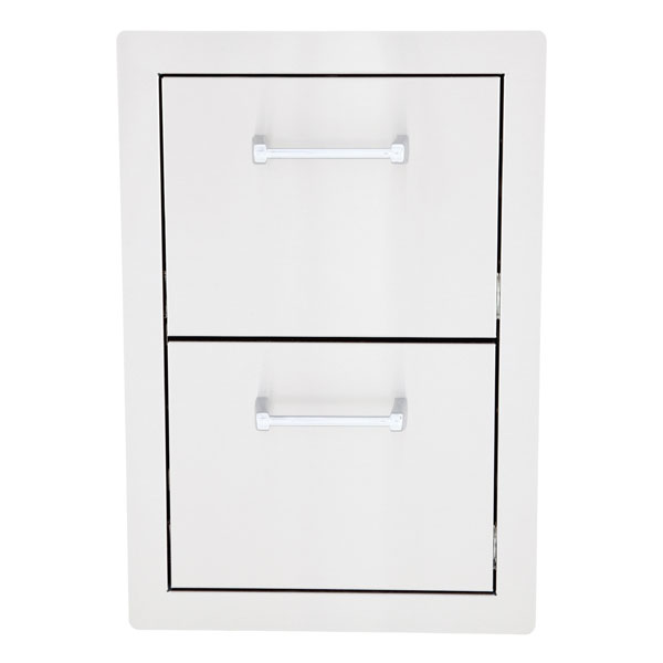 Lion 15-Inch Double Drawers - L2374 - BackyardPatioOasis
