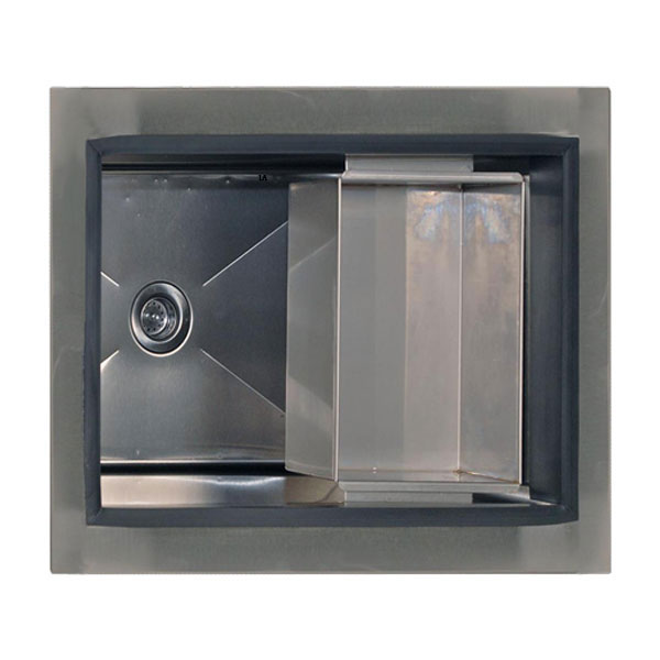 Lion Stainless Steel Drop-In Ice Chest - Fully insulated w/Condiment Tray - L5312 - BackyardPatioOasis