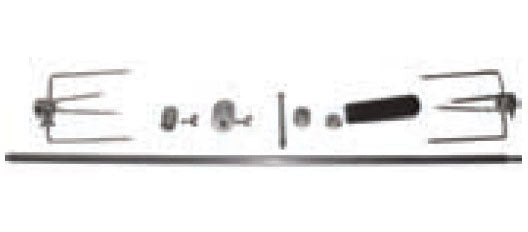 Cal Flame 4-Burner Rotisserie Kit