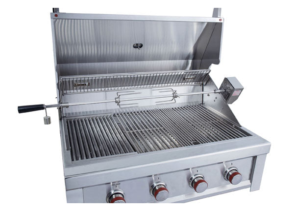 Sunstone Ruby 36" Pro-Sear 4 Burner Gas Grills with back burner