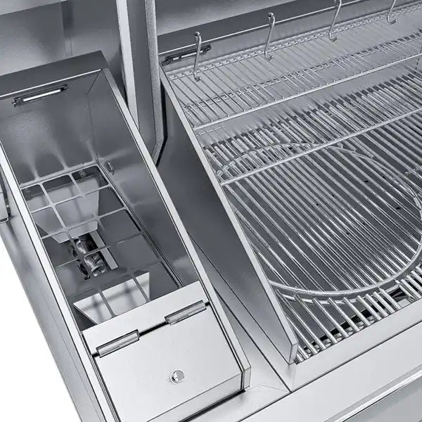 Sunstone 40-Inch Electric Pellet Grill w/Cold Smoker - hopper