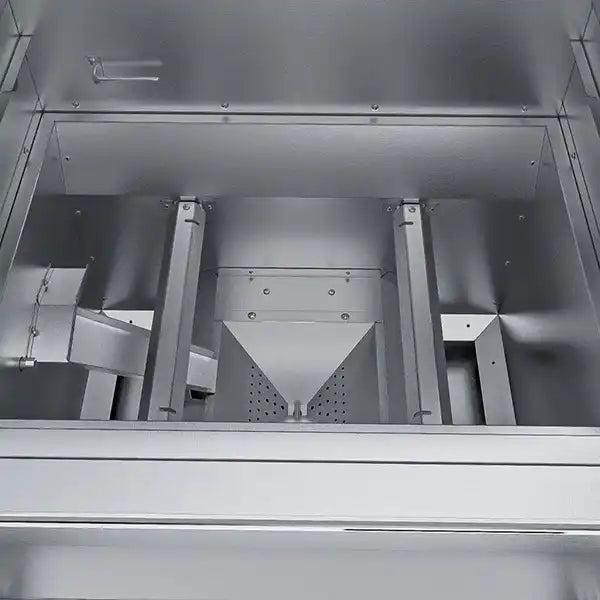 Sunstone 40-Inch Electric Pellet Grill w/Cold Smoker - internal view