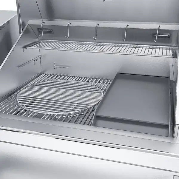 Sunstone 40-Inch Electric Pellet Grill w/Cold Smoker with removable Griddle