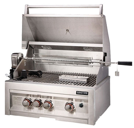 SunStone 42" Grill Rotisserie Kit - in use