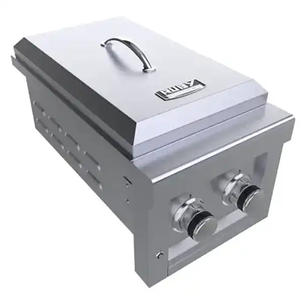 Sunstone Ruby Series 13" Slide-In Versa Double Burner - BackyardPatioOasis