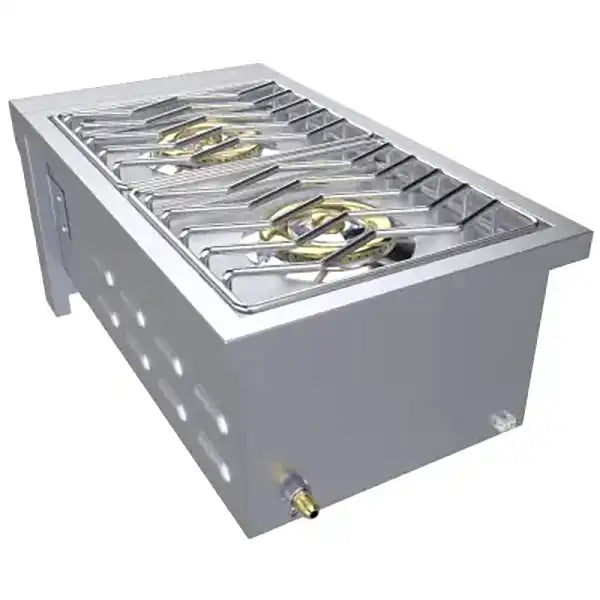 Sunstone Ruby Series 13" Slide-In Versa Double Burner - BackyardPatioOasis