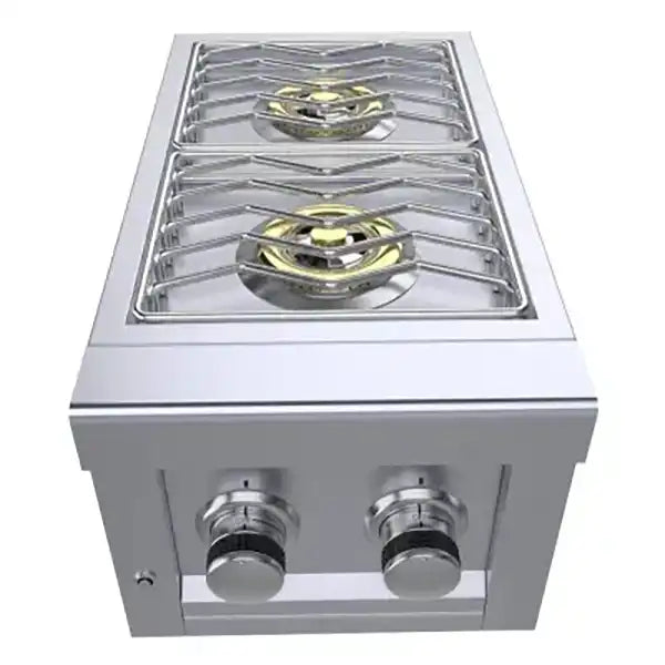 Sunstone Ruby Series 13" Slide-In Versa Double Burner - BackyardPatioOasis