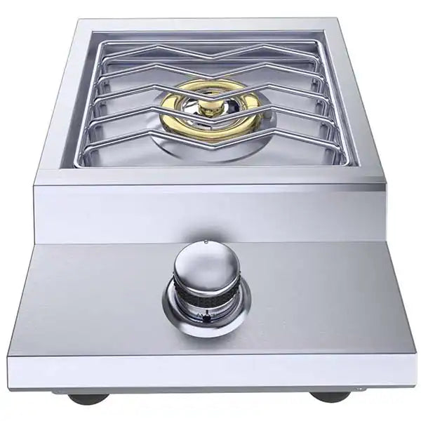 Sunstone Ruby Series 13" Counter-top or Drop-in Versa Single Burner Oen View