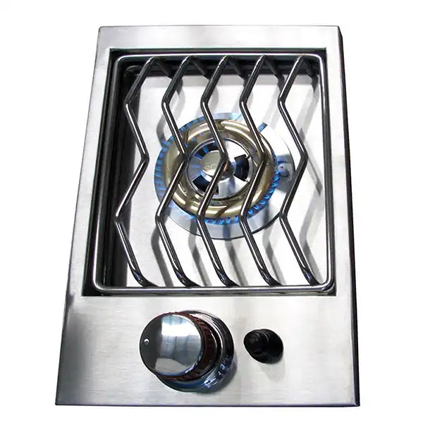 Sunstone 13" Drop-in Single Burner - Top View