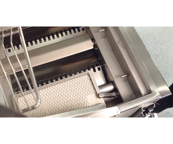 Cal Flame Top Gun 40-Inch 5 Burner Built-In Gas Convection Grill with Rotisserie (BBQ19875CTG) - Burner