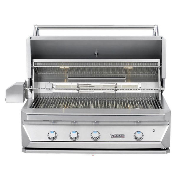 Twin Eagles 42" Built-In BBQ Grill - rotisserie