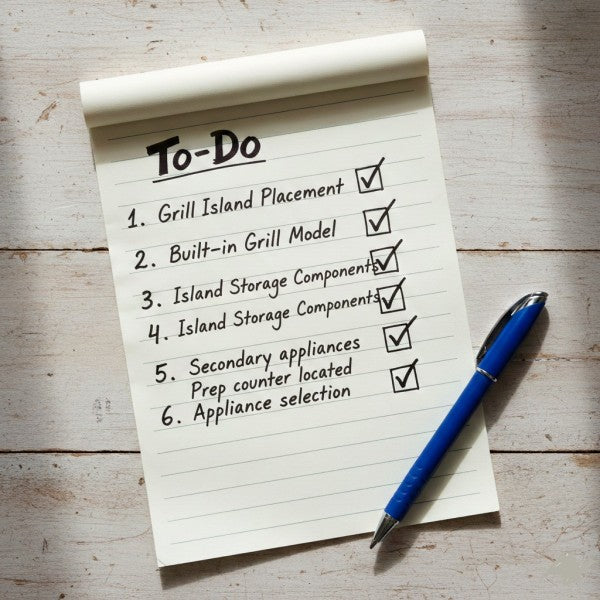 Outdoor Kitchen Checklist