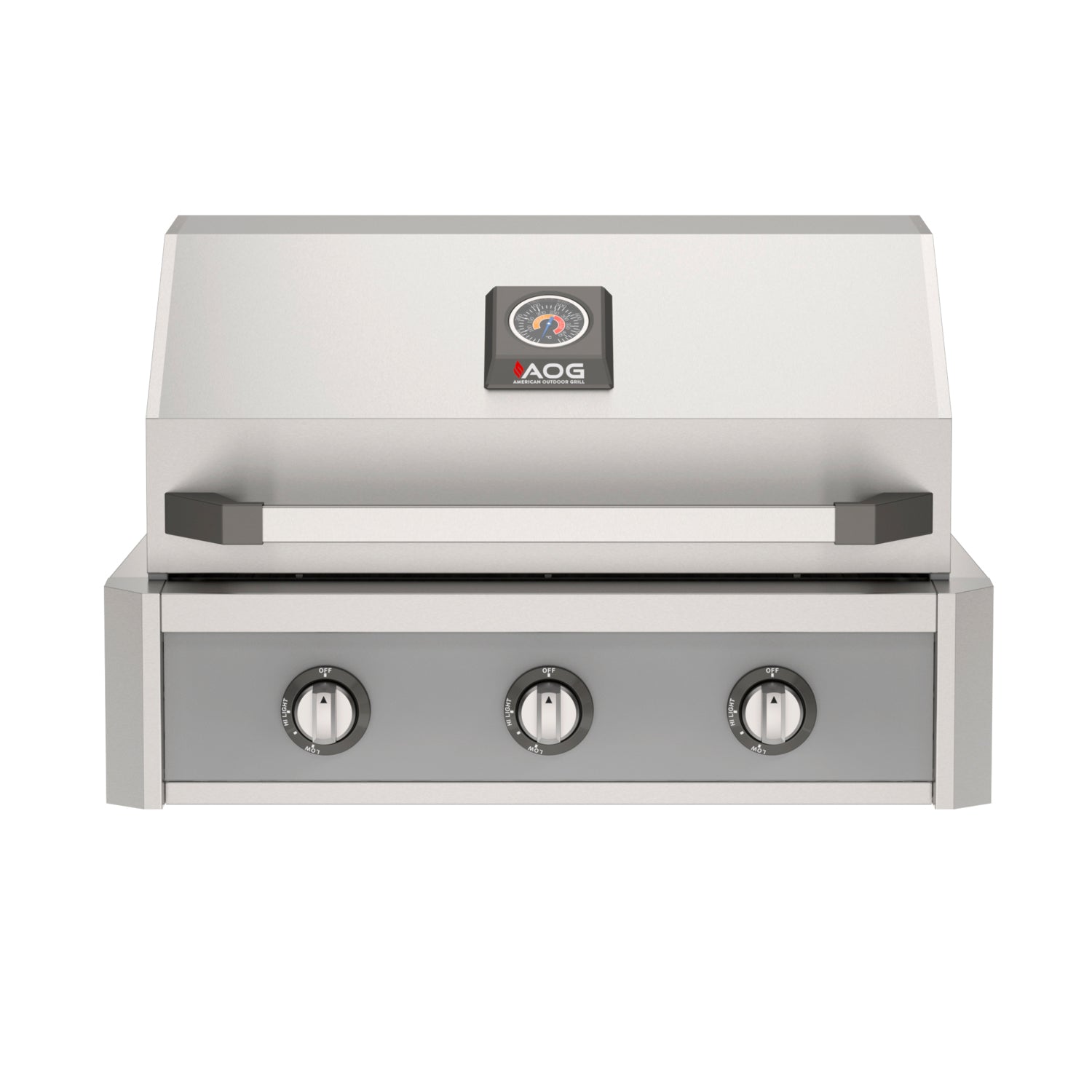 AOG 30" T-Series Built-In Gas Grill - gray