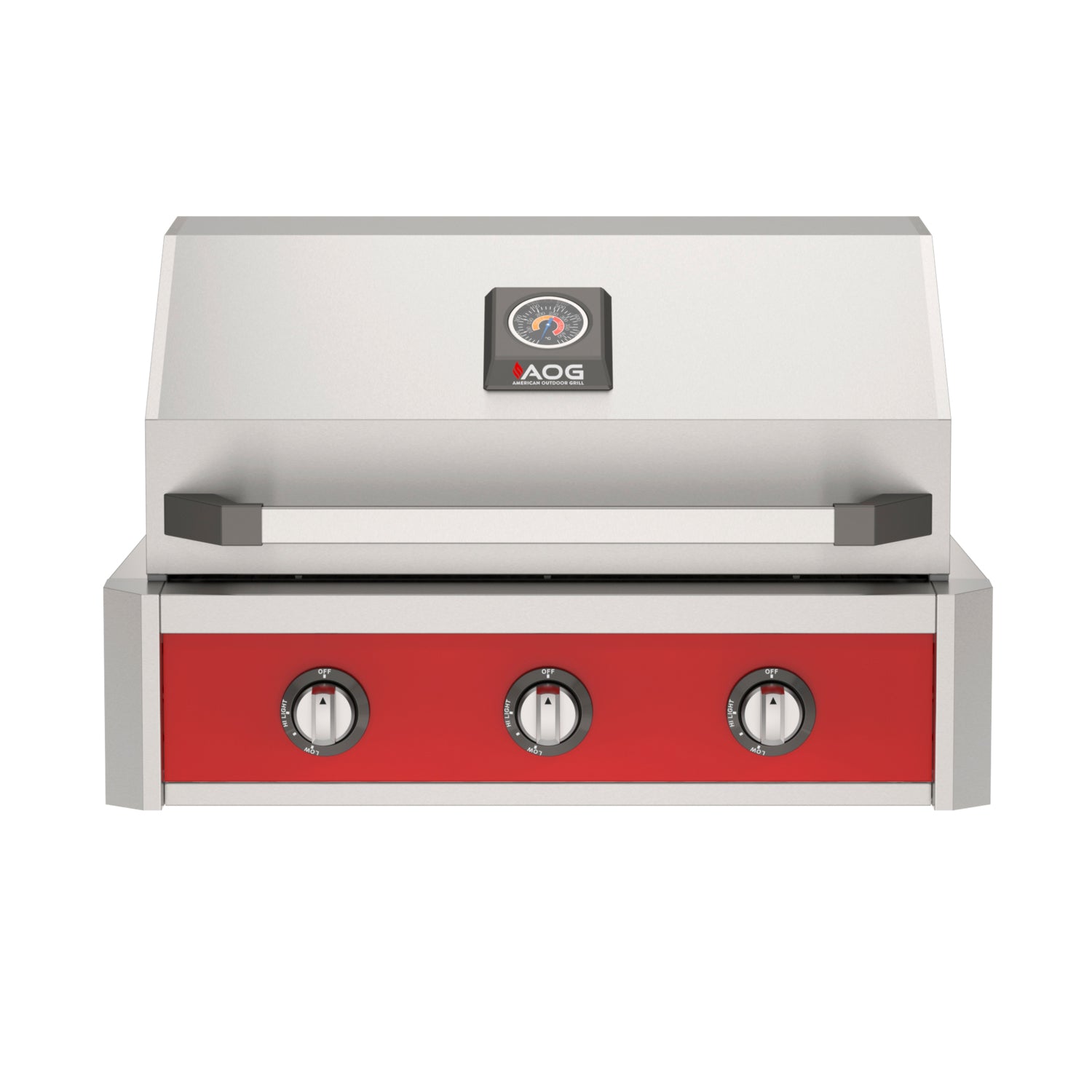 AOG 30" T-Series Built-In Gas Grill - Red