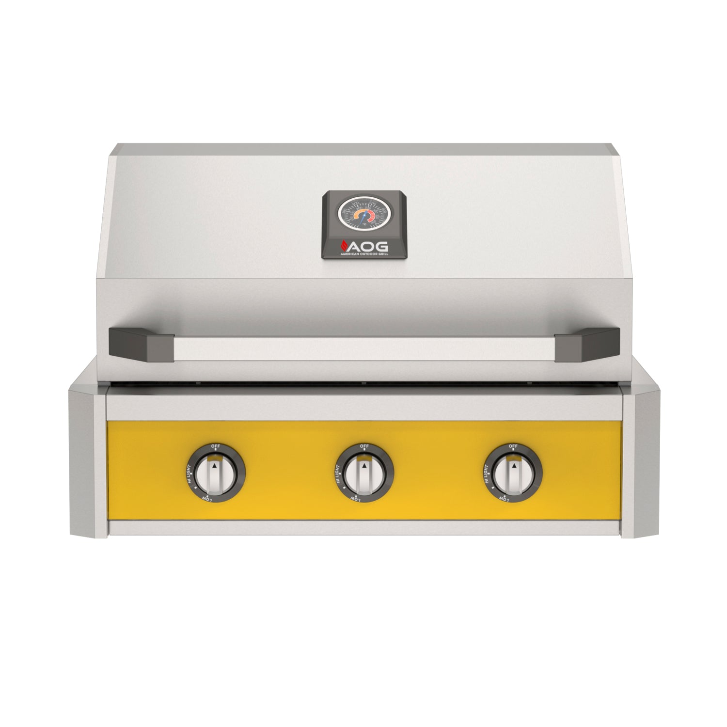 AOG 30" T-Series Built-In Gas Grill - Yellow