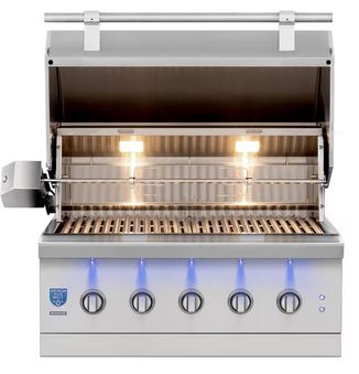 Encore 36" Hybrid Grill-Open View