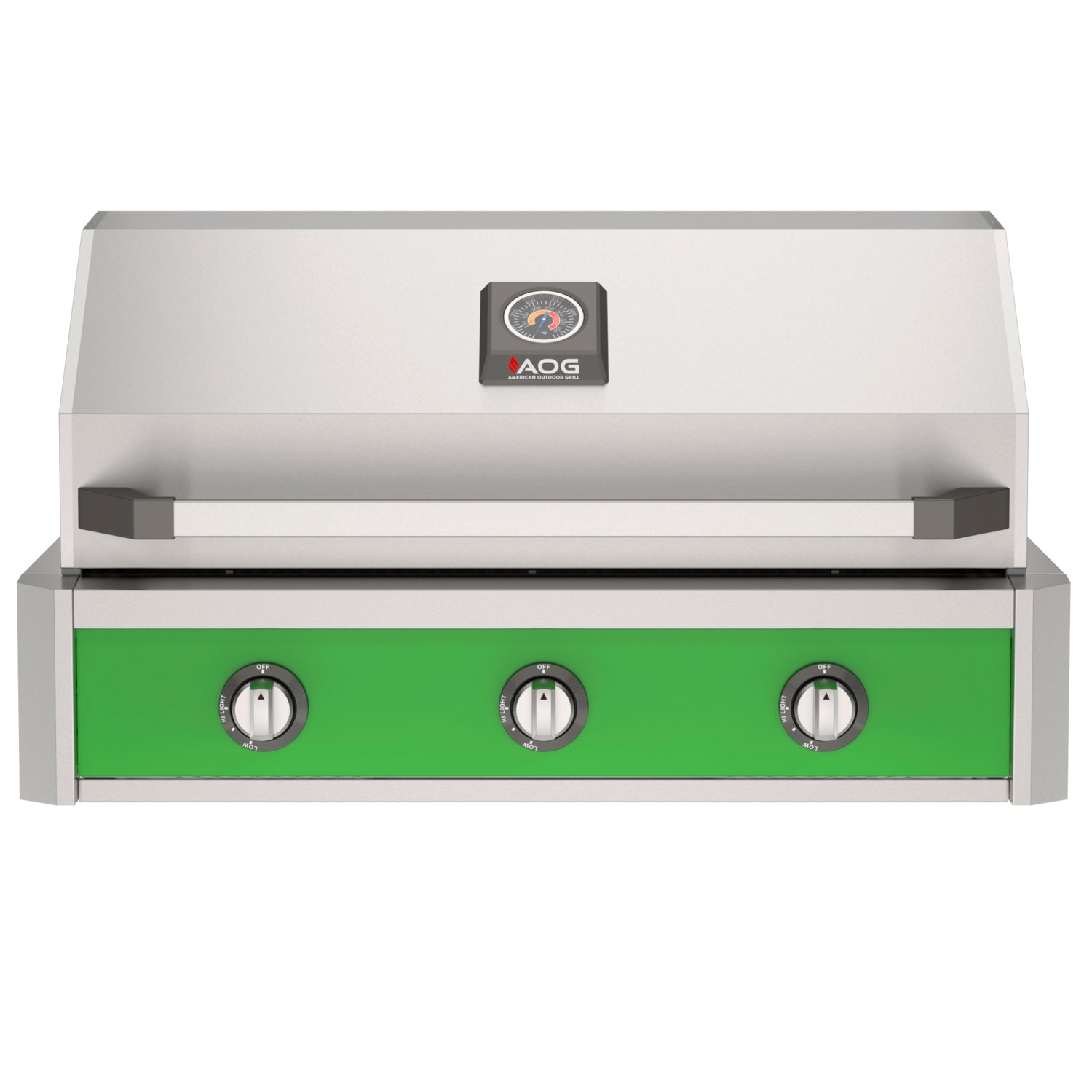 AOG 36" T-Series built-in gas grill - green