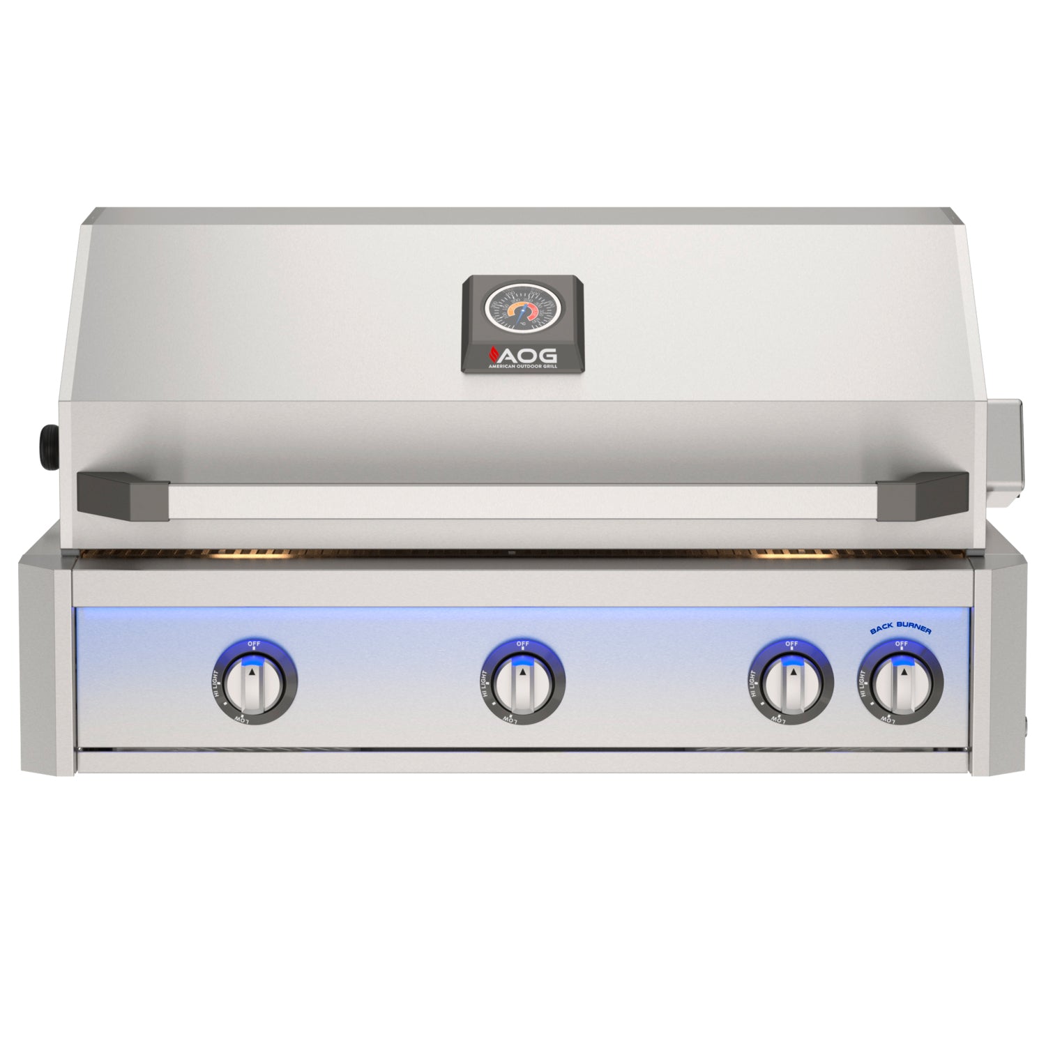 AOG 36" L-Series built-in gas grill in stainless steel - Stainless steel