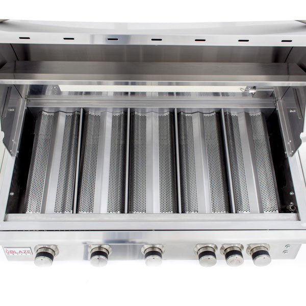 Blaze 40-Inch LTE 5-Burner Grill with Lighting System & Rear Burner - BLZ-5LTE2 - BackyardPatioOasis