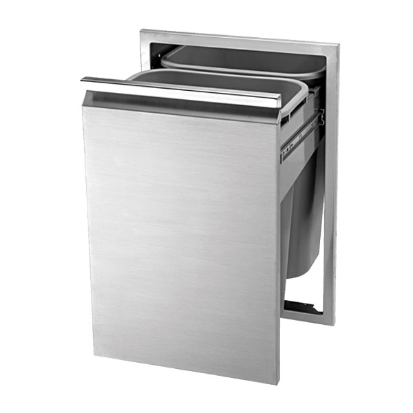 Twin Eagles 18" Double Tall Trash Drawer