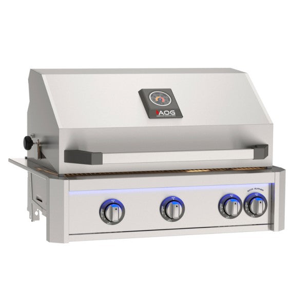 AOG 30" L-Series built-in gas grill in stainless steel - Propane
