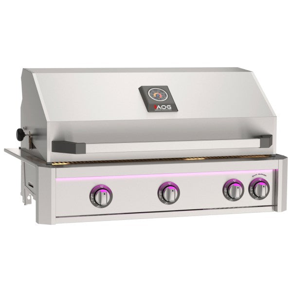 AOG 36" L-Series built-in gas grill in stainless steel - Propane