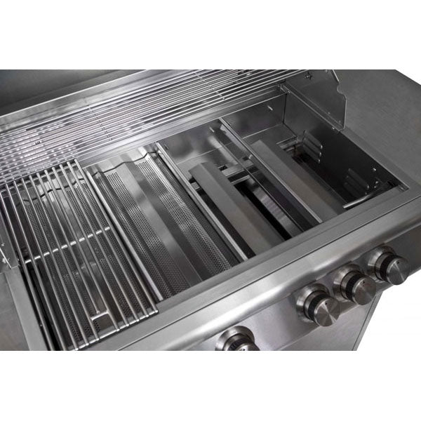 Blaze LBM 32-Inch 4-Burner Grill Cart w/Rear Infrared Burner - BLZ-4LBM - BackyardPatioOasis