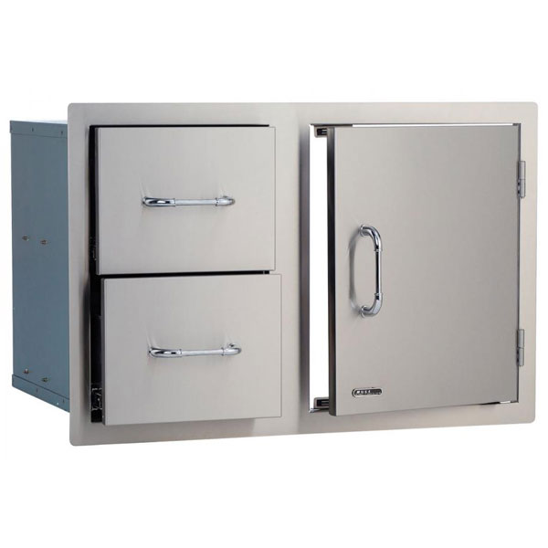  Bull 30-Inch Stainless Steel Door & Drawer Combo