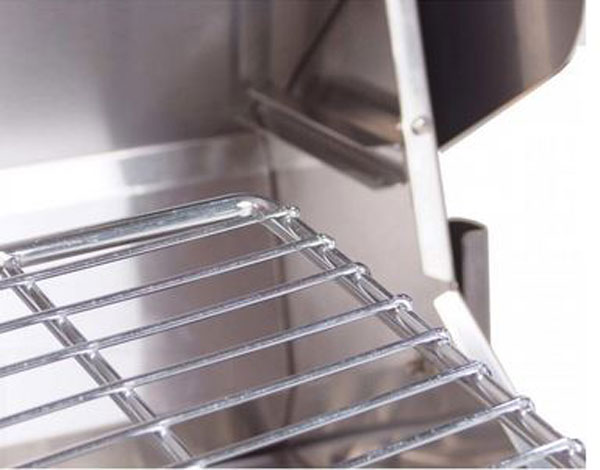 Cal Flame 40-Inch G-Series 5-Burner Built-In Gas Grill warming rack