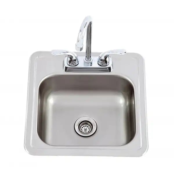 Lion Stainless Steel Bar Sink w/Faucet - 54167