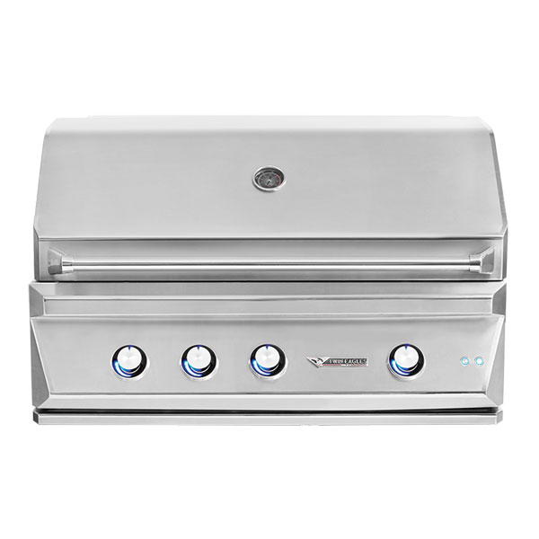 Twin Eagles 42" Built-In BBQ Grill w rotisserie - sear zone